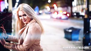 Blonde Bombshell Takes Her First Intense Double Penetration