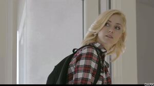 Blonde Bombshell Takes BBC in Steamy Interracial Hardcore