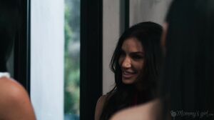 Steamy Lesbian Threesome: Anissa Kate and Remy Woods Indulge Isa Bella in Passionate Girl-on-Girl Fun