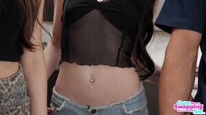 Stepsisters Swap Every Last Drop After a Wild Blowjob Session