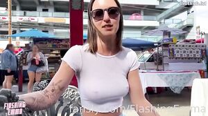 Emma’s Wild Public Flashing Adventure Caught on Camera