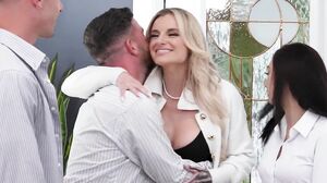 Stepfamily Game Night Turns Into a Wild Foursome Blowjob Swap