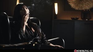 Smoking Hot Asian Beauty Gives a Sloppy Blowjob Before Taking It Hardcore
