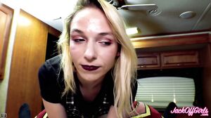 Briti Black Teases and Torments with a Slow BJ Edging Game