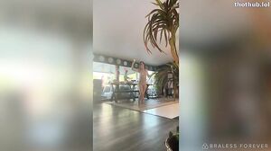 Flashing Emma Strips Down for a Secret Cabana Tease