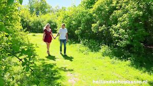 Dutch MILF Hope Gives a Sloppy Blowjob Before Hardcore Pounding