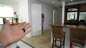 Wife's Wild Surprise: She Begs for More in Steamy POV Action