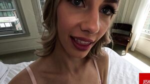 Jade's Deepthroat POV Blowjob Turns into Hardcore Ride