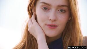 Redhead's Wild Mykonos Interracial Cumshot Adventure