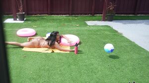 Stacked Ebony Beauty Gets Deep Pounded in POV Hardcore Action