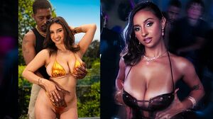 Hailey Rose Shows Off Her Massive Tits For Isiah Maxwell