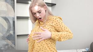 Teen Beauty Stings Her Sweet Spot With Deep Fingering and Intense Solo Play