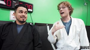 MILF Beauty Takes Hardcore Jizz Jitsu Training to the Next Level