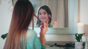 Georgia's Sensual Morning Fingering Session