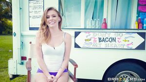 Petite Brunette Teen Gets Wild In A Rocking Food Truck
