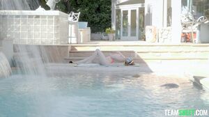 Redhead Babe Deepthroats Massive Cock Before Hardcore Pounding