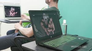 Nuria Millan Takes Double Anal in Hardcore POV Blowjob DP Scene