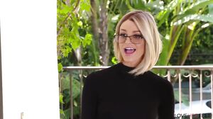 Sexy Teacher's Foot Seduction in Class