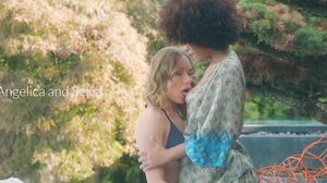 Selva La Piedra Joins Angelika Grays in Steamy All-Girl Pussy-Licking Session