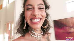 Tattooed Vixen With Massive Tits Devours a Thick Cock