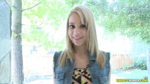Mae Olsen Gets Her Tight Teen Pussy Stuffed in a Hardcore Blowjob Session