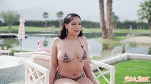 Princess Emily's Wild Blowjob Session at Ricky's Resort