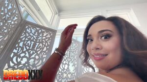 Ebony Beauty With Massive Curves Takes On A Massive BBC