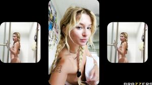Tiny Blonde Teen Gets You Hot Before She Takes a Hard Pounding