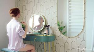 Sofilie Teases Her Wet Pussy With Eager Fingers in the Bath