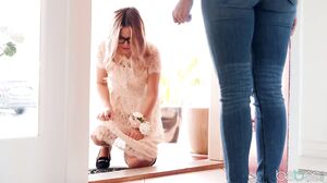 Steamy Lesbian Revenge on Prom Night: Two Stunning Beauties Heat Things Up