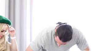 Skeet Scoutz Cookiez: Petite Blonde Takes It Hard and Deep
