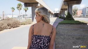 Petite Blonde Gets Her Tight Ass Pounded Outdoors in Wild Public Anal Scene