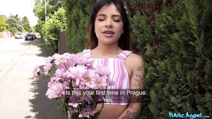 Latina Gets Fucked in the Garden
