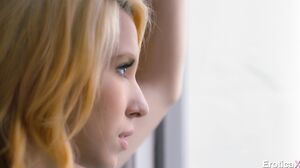 Blonde Bombshell Cece Takes Seth Gamble's Hard Cock Deep in Steamy Blowjob Session