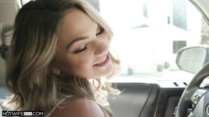 Athena Faris Gets Her Big Ass and Busty Curves Pounded by Massive White Cock