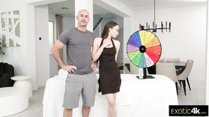 Exotic Beauty Gives Sloppy Blowjob Before Hardcore Pounding