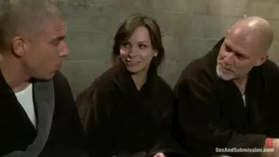 Russian Spy's BDSM Ordeal: Anal and DP Threesome Submission