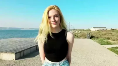 French Teen Charlotte's First Anal Casting - Hardcore and Cute