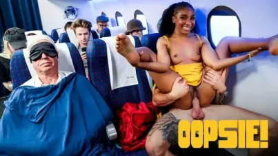 Oopsie Olivia Jay's Wild Public Ride: Deepthroat Squirt and Interracial Ecstasy