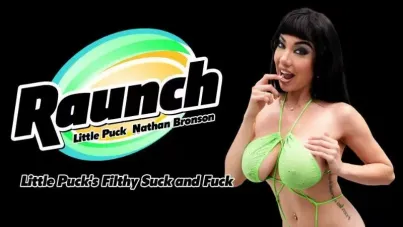Little Puck's Oily Big Tits Suck and Fuck Frenzy