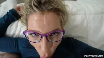 Stepmom's Forbidden Pussy Worship by Horny Step Son