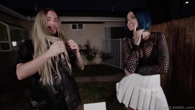Lil' Squirts: Charlotte Sartre and Friends in Wild Gangbang Orgy