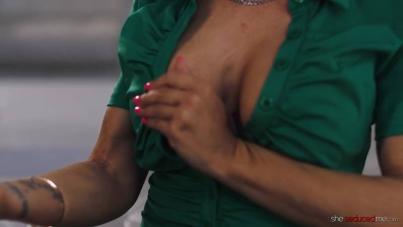 Seduced by the Dean: Steamy Threesome with Busty MILF and Teeny Temptresses