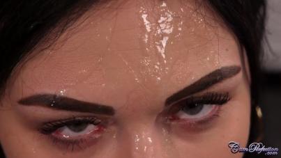 Alina's Explosive Facial Finish