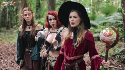 Weird Wizard's Redhead Fetish Blowjob and Outdoor Cumshot Adventure