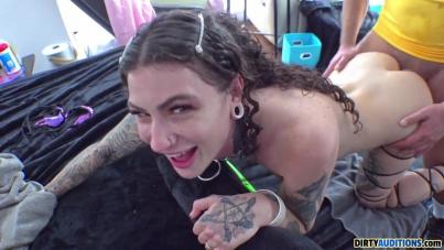 Lydia Black Craves Deep Anal Creampies in Intense Gonzo Hardcore