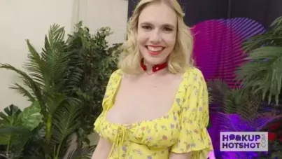 Blonde Bombshell Rebel Rhyder's Intense Anal Hookup with Rimjob and Facial Finish