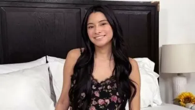 Latina Teen's Shocking First BBC Surprise Creampie Casting