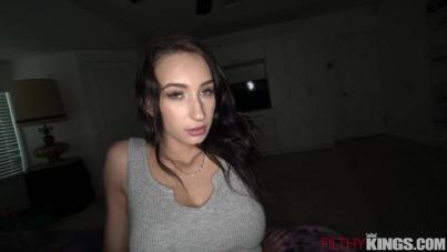 Dad's Intense POV Pound of Sexy Tattooed Babysitter in Wild Roleplay Ride