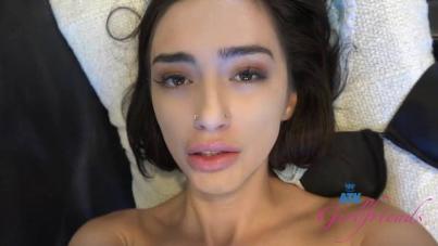 Intimate POV Encounter with Sultry Brunette Beauty